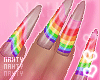 Rainbow Pride Nails
