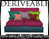 LOVESEAT WITH POSES DERV