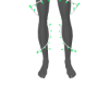 🎅Leg lights multi