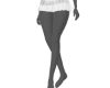 *White Mini Skirt +Belt