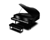 the piano
