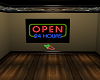 OPEN ANIMATED SIGN