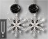 -V- Snowflakes Earrings