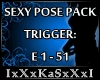Sexy Pose Pack E 1-51