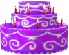 Purple Surprise Cake
