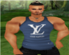 LV Muscled Tank Blue