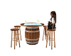 Barrel table / stool