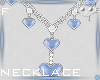 Necklace Blue F9a Ⓚ