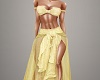 ~CR~Yellow Beach Dress