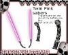 Twin Pink Sabers M/F