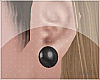 Koi black Pearls earring