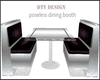 DTV Design Dining Booth