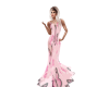 pink butterfly gown