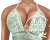 Floral lace green