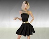 ! Party Dress Black Gold