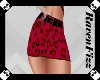 Heart Skirt Red - XL