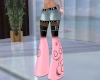 Pink Denim Chaps