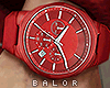 ♛ Bad Boy Red Watch.