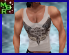 White Harley muscle top
