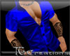 {TG} Retro Shirt-Blue