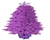 purple xmas tree