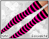 !0h! Emo Socks | Pink