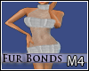||M4|| White bond dress