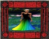 Rainbow Luv Halter Gown