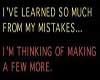 Life's Mistakes