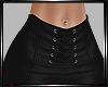 E* Black Leathr Skirt RL