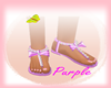 LK Minnie Purple Sandal