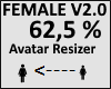 Avatar scaler 62,5% V2.0