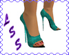 Pixie Heels Turquoise