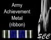 Army Achievement Metal