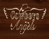 Cowboys&Angels Logo Rug