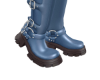 IVY BLUE BUCKLE BOOTS