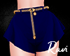R. Lia Blue Shorts
