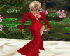 Rc* Red Elegant gown