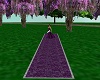 Purple Wedding Runner