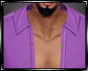 Purple Open Shirt