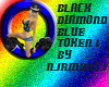 Black Diamond Blue Token