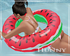 H. Watermelon Pool Float