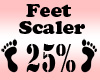 Feet Scaler 25%