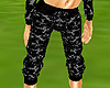 *T* 3/4 Grey Camo Pants