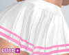 ♥ White Skirt *Pink