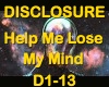DISCLOSURE Help Me Lose