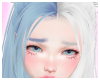 SK| Blue/White Eyebrows