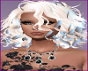 Whitish Blond Hair Curly