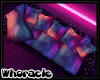 ✘Lit 8-Bit Galaxy Sofa