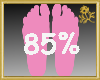 85% Scaler Feet